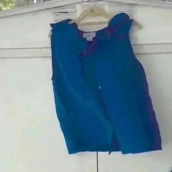 Barnacle Bay Blues Tops - Barnacle Bay Blues Women's Sleeveless blouse